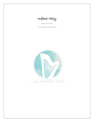 Infant Holy for Harp duet and trio (arr. Lacy Reynolds)