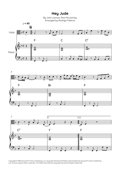 Hey Jude (arr. Rodrigo Faleiros)
