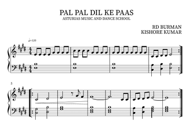 Pal Pal Dil ke Paas (arr. Pringle biswas)