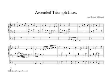 Ascended Triumph - Introduction (arr. Ryanne Molinari)