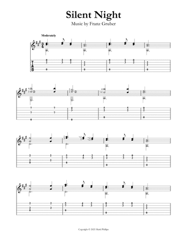 Silent Night (arr. Mark Phillips)