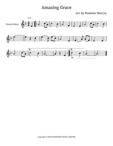Amazing Grace (arr. Dominic Meccia)