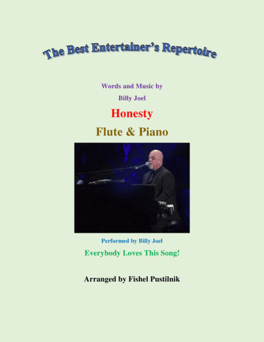 Honesty (arr. Fishel Pustilnik)