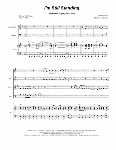 I'm Still Standing (arr. Stephen DeCesare)