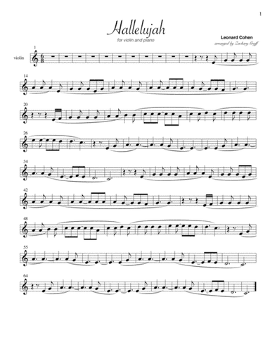 Hallelujah (arr. Zachary Groff)