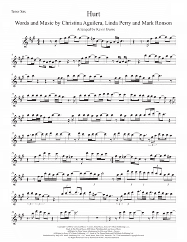 Hurt (arr. Kevin Busse)