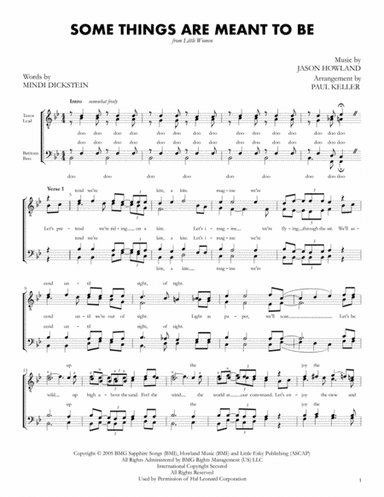 Some Things Are Meant To Be (arr. Paul Keller)