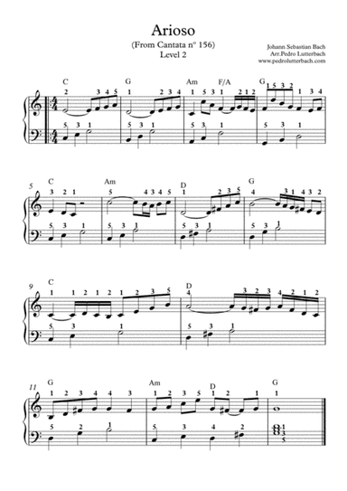 Arioso (arr. Pedro Lutterbach)