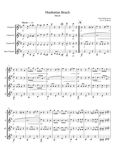 Manhattan Beach (arr. Sean Sullivan)
