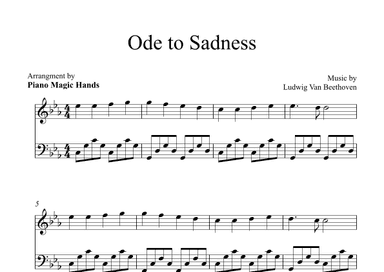 Ode to Sadness