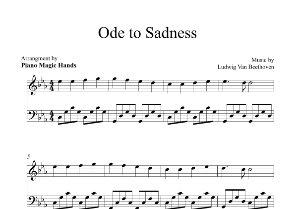 Ode to Sadness