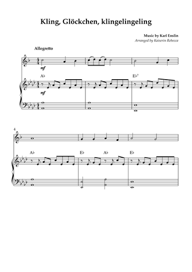 Kling, Glöckchen, klingelingeling (arr. Kaiserin Rebecca)