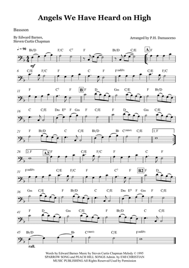 Angels We Have Heard On High (arr. P.H. Damasceno)