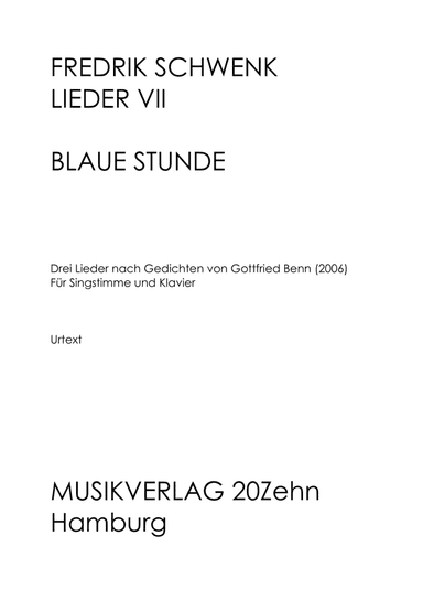 Blaue Stunde