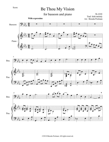 Be Thou My Vision (arr. Brenda Portman)