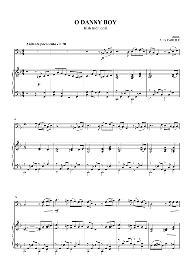 O Danny Boy (arr. SCMusic)