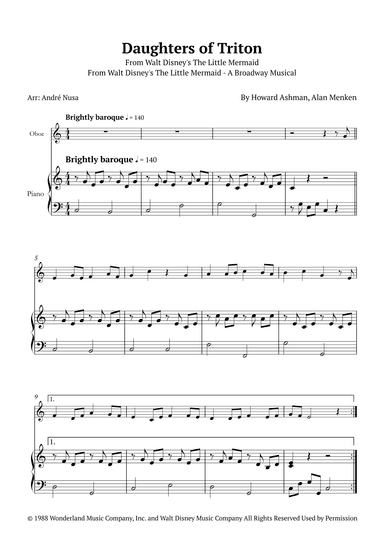 Daughters Of Triton (arr. André Nusa)