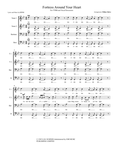 Fortress Around Your Heart (arr. William Makra)