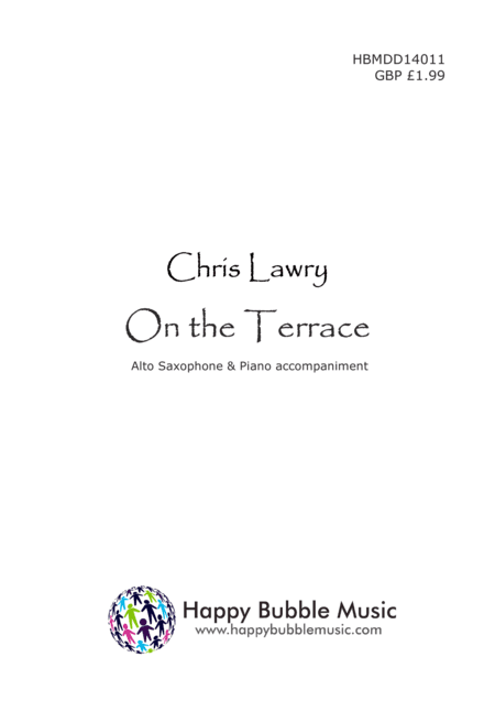 On the Terrace - for Alto Saxophone & Piano (from Scenes from a Parisian Cafe)