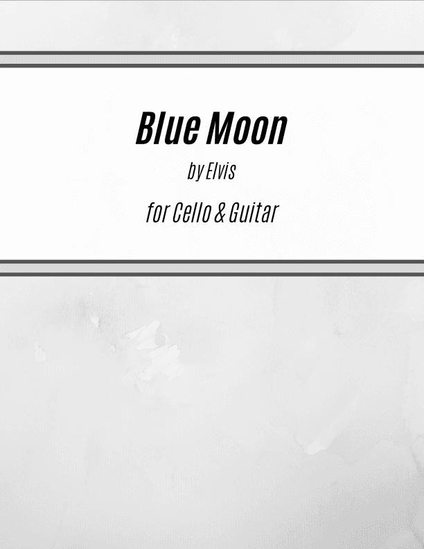 Blue Moon (arr. Kenneth Pasciak)
