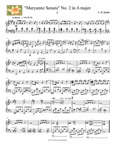 "Maryanne Sonata"
