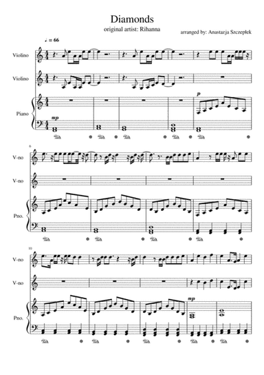 Diamonds (arr. Anastazja Szczeplek)