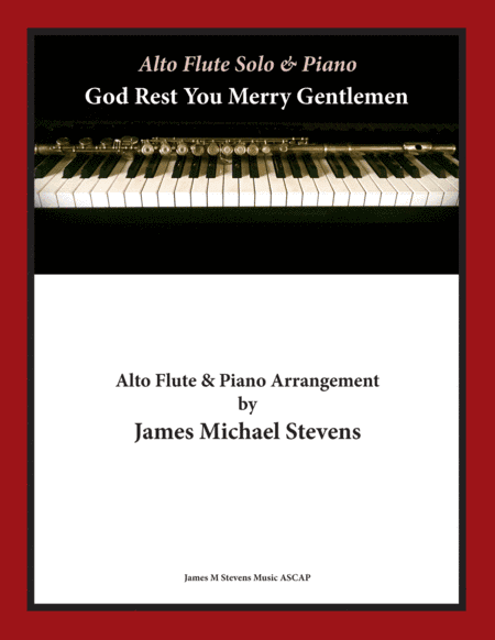 God Rest You Merry Gentlemen - Christmas Alto Flute (arr. James Michael Stevens)
