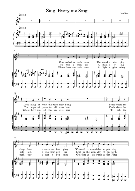 Sing Everyone Sing!