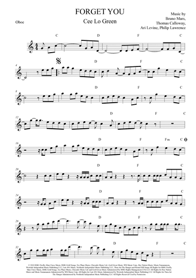 Forget You (arr. Anderson Quevedo)