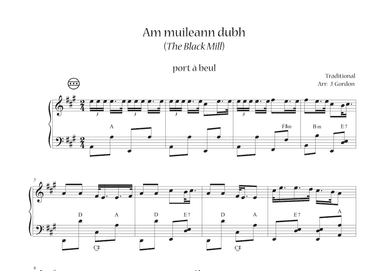 Am muileann dubh (The Black Mill) (arr. Julia Gordon)