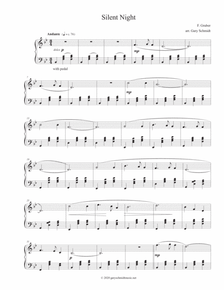 Silent Night (arr. Gary Schmidt)