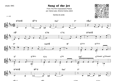Song Of The Jet (samba Do Avião) (arr. Piano)