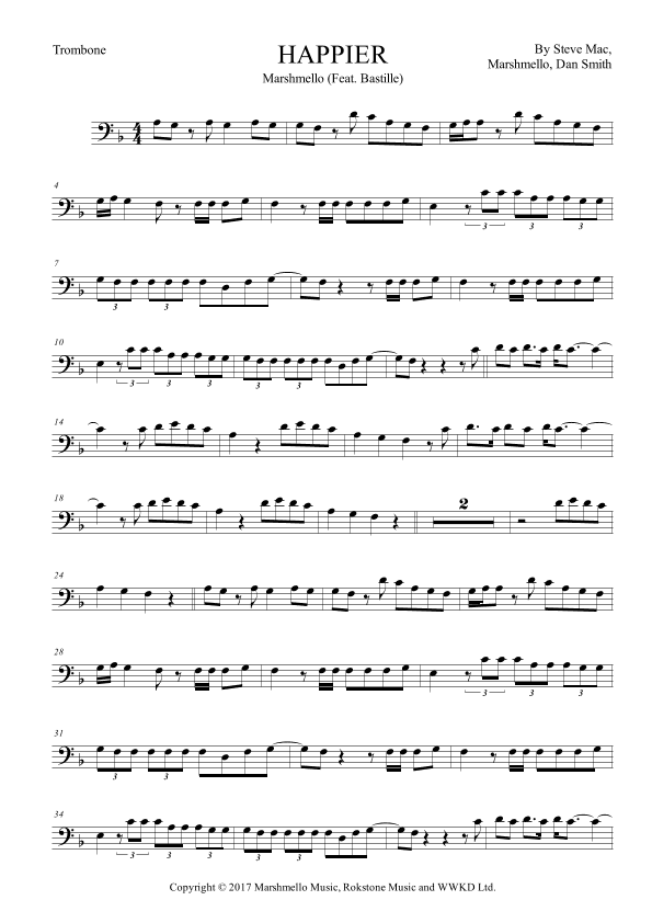 Happier (arr. Ivan Marini)