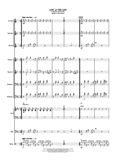 Livin' La Vida Loca (arr. Steve Davison)