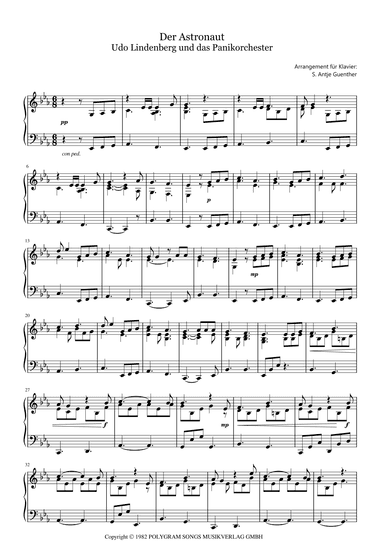 Astronaut (arr. S. Antje Guenther)