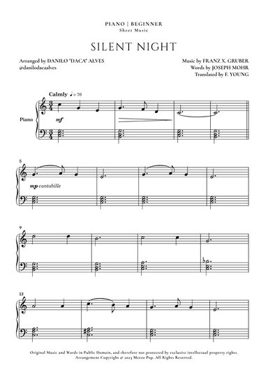Silent Night (arr. Danilo "Daca" Alves)