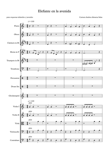 Elefante en la avenida