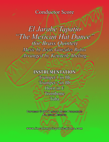 El Jarabe Tapatío - "Mexican Hat Dance" (for Brass Quintet) (arr. Kenneth Abeling)