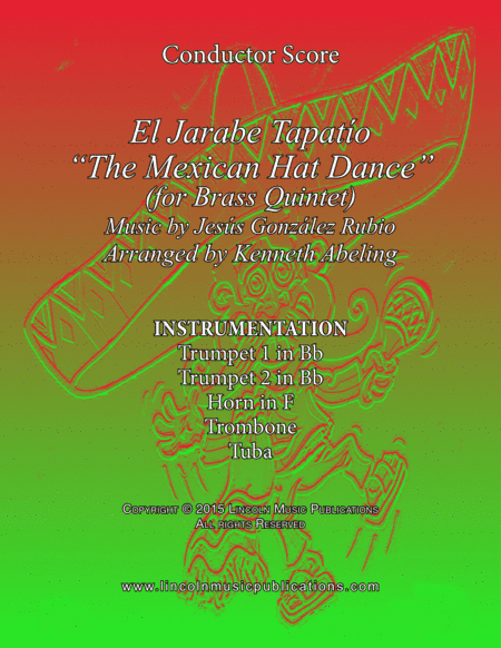 El Jarabe Tapatío - "Mexican Hat Dance" (for Brass Quintet) (arr. Kenneth Abeling)