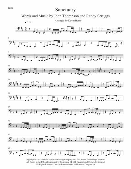 Sanctuary (arr. Kevin Busse)