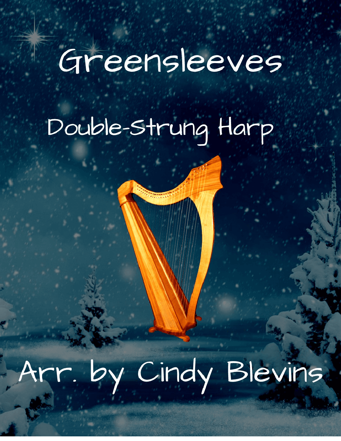 Greensleeves, for Double-Strung Harp (arr. Cindy Blevins)