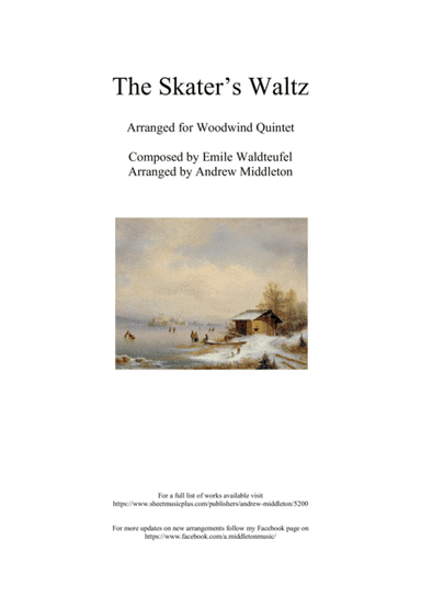 The Skater's Waltz arranged for Woodwind Quintet (arr. Andrew Middleton)