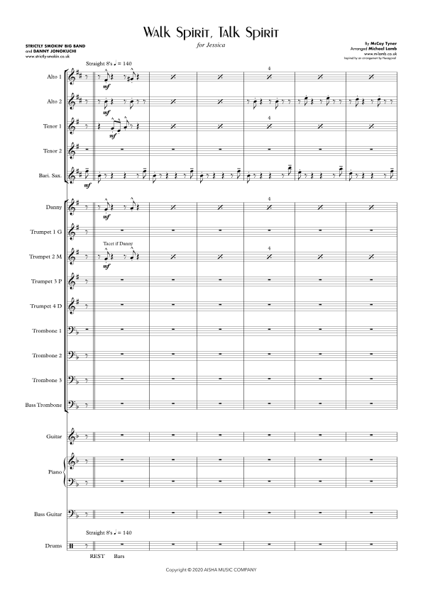 Walk Spirit Talk Spirit (arr. Michael Lamb)
