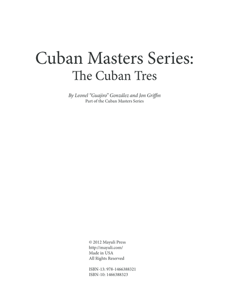 Cuban Masters Series - The Cuban Tres