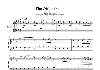 The Office - Theme (arr. Henrique F Mangoni)