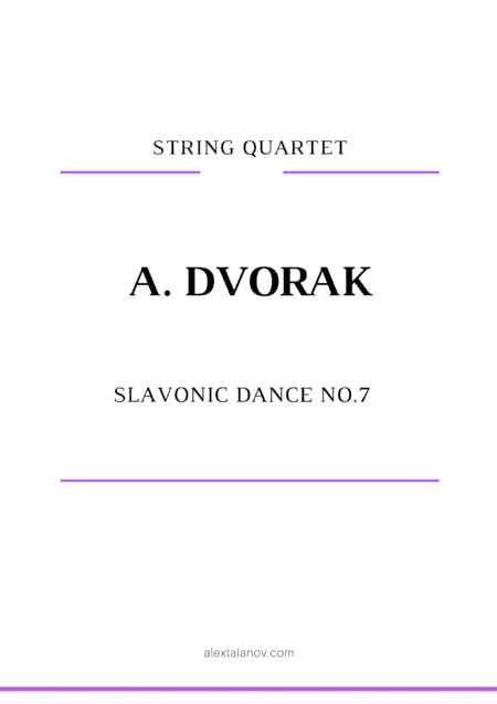 Slavonic Dance No.7