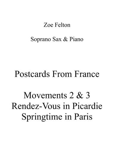 Postcards From France (Rendez-Vous in Picardie and Springtime in Paris)