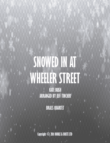 Snowed In At Wheeler Street (arr. Jeff Tincher)