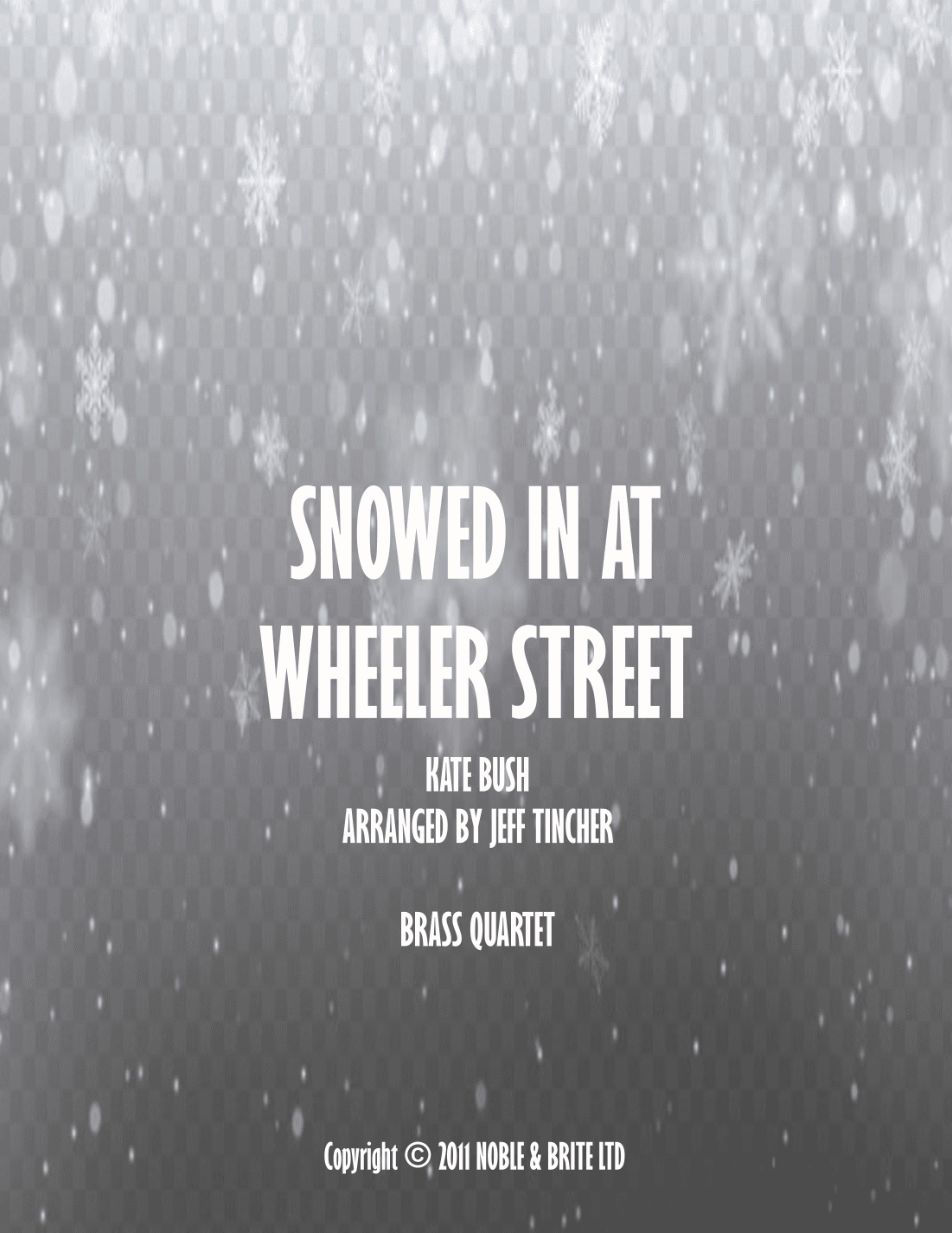 Snowed In At Wheeler Street (arr. Jeff Tincher)