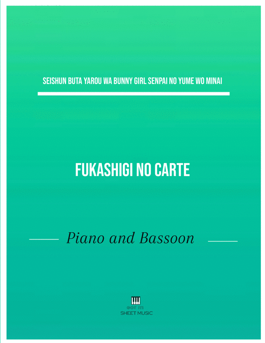 Fukashigi No Carte (arr. ANDRE LAITANO)